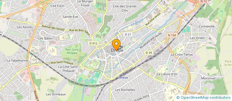 localisation de l'entreprise MONSIEUR PATRICK LAMY à DREUX