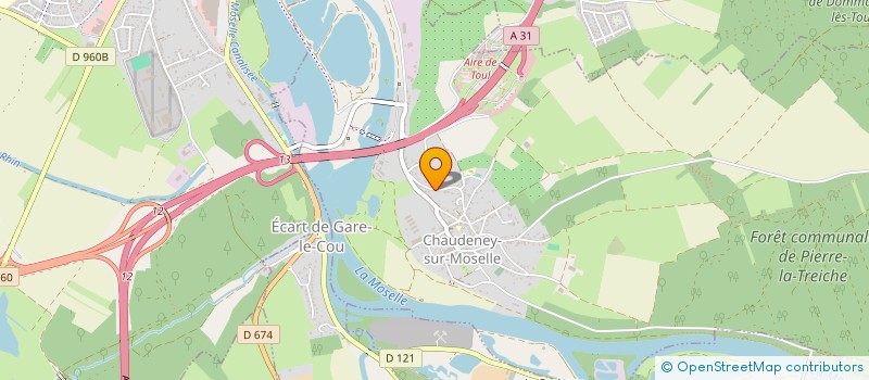 localisation de l'entreprise MONSIEUR PATRICK LANCE  CHAUDENEY-SUR-MOSELLE