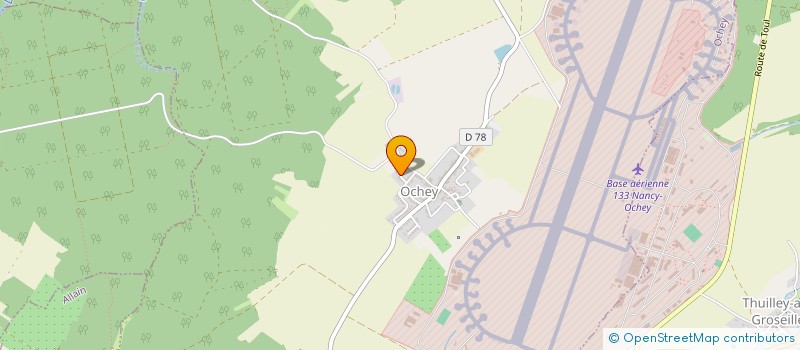 localisation de l'entreprise MONSIEUR PATRICK LANCELLE  OCHEY