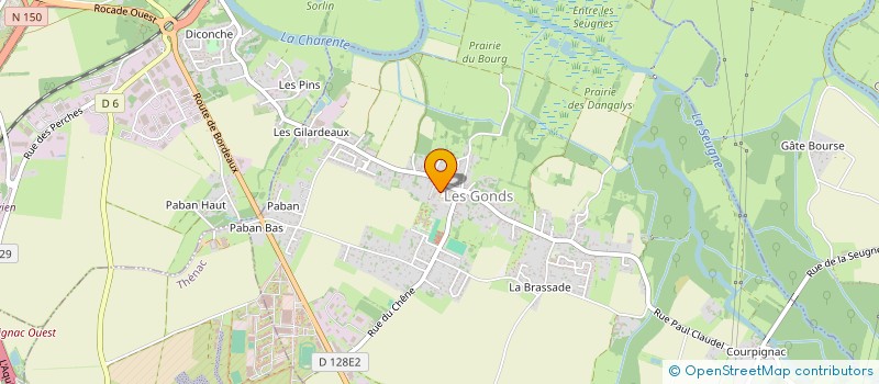 localisation de l'entreprise MONSIEUR PATRICK LANDREAU à LES GONDS