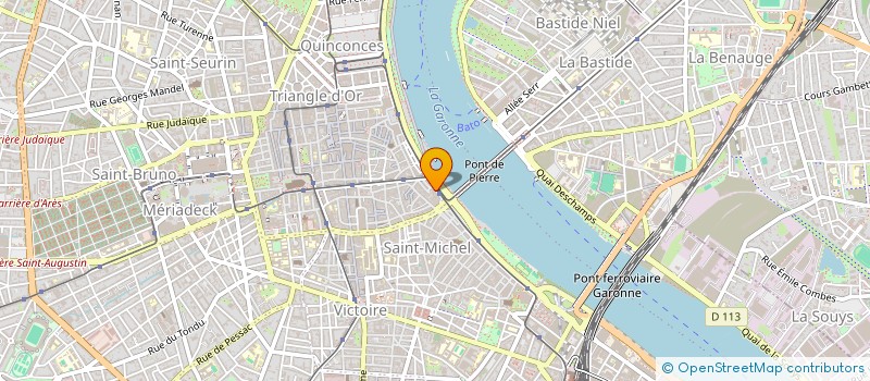 localisation de l'entreprise MONSIEUR PATRICK LANTA à BORDEAUX