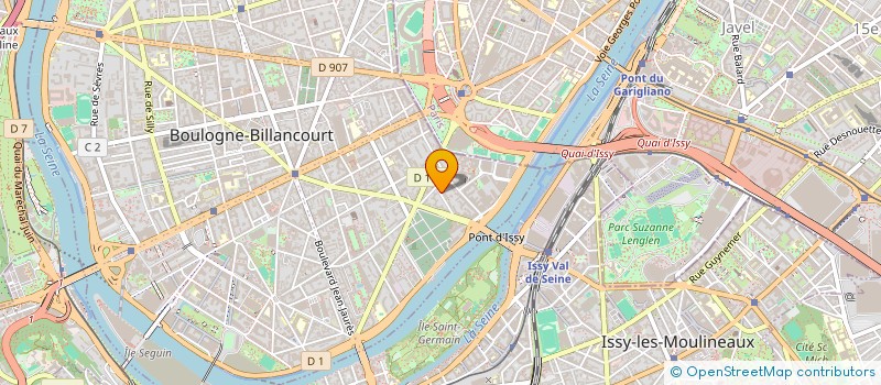 localisation de l'entreprise MONSIEUR PATRICK LANTRA à BOULOGNE-BILLANCOURT