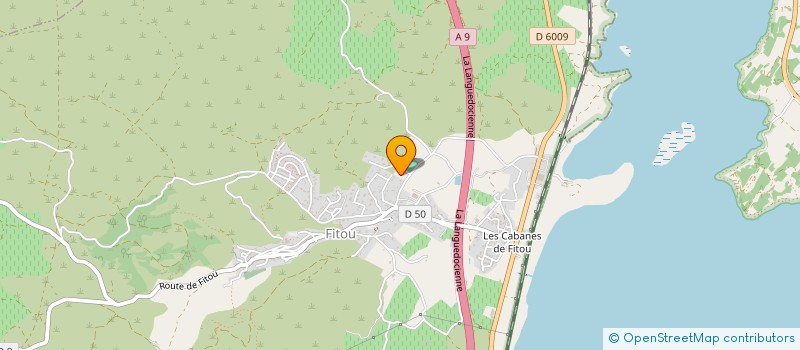 localisation de l'entreprise MONSIEUR PATRICK LANTUECH  FITOU