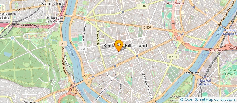 localisation de l'entreprise MONSIEUR PATRICK LAPLACE à BOULOGNE-BILLANCOURT