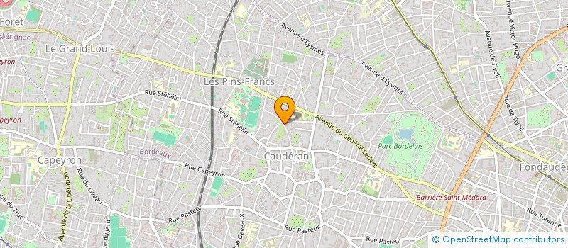 localisation de l'entreprise MONSIEUR PATRICK LARA  BORDEAUX