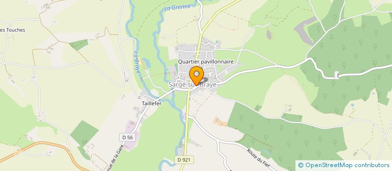localisation de l'entreprise MONSIEUR PATRICK LARD à SARGE-SUR-BRAYE