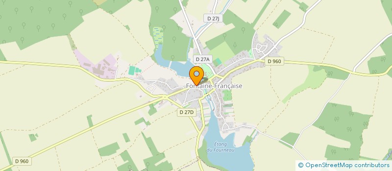 localisation de l'entreprise MONSIEUR PATRICK LARDERET à FONTAINE-FRANCAISE