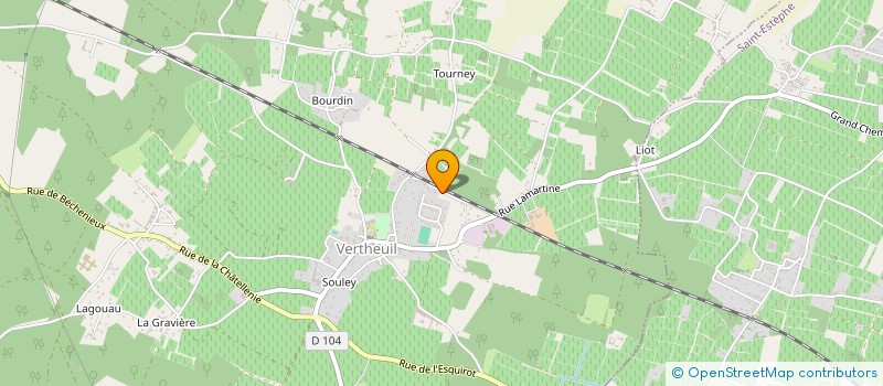 localisation de l'entreprise MONSIEUR PATRICK LARELLE à VERTHEUIL