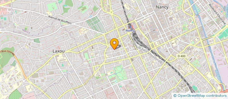 localisation de l'entreprise MONSIEUR PATRICK LARGEAU  NANCY