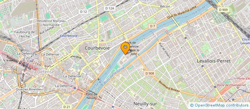 localisation de l'entreprise MONSIEUR PATRICK LARRAT à NEUILLY-SUR-SEINE