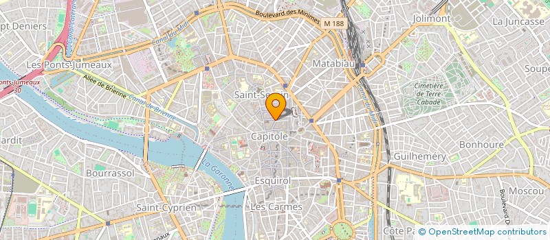 localisation de l'entreprise MONSIEUR PATRICK LARROCHE  TOULOUSE