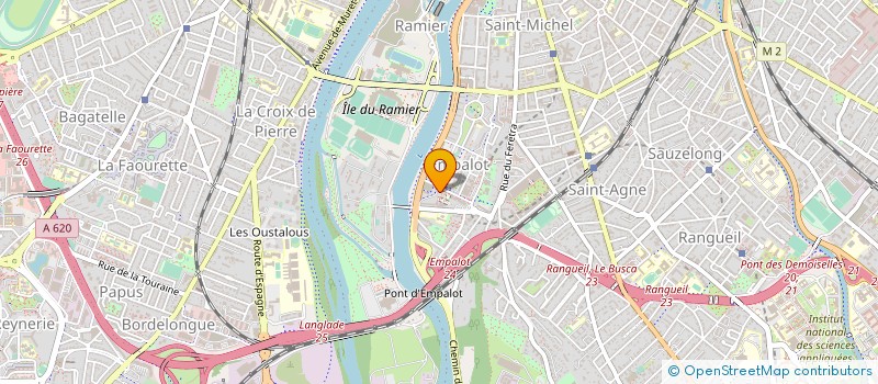 localisation de l'entreprise MONSIEUR PATRICK LASKAR à TOULOUSE