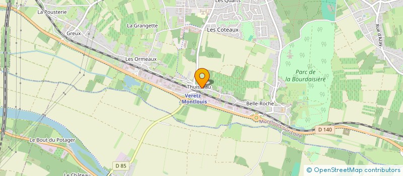 localisation de l'entreprise MONSIEUR PATRICK LAUMON  MONTLOUIS-SUR-LOIRE