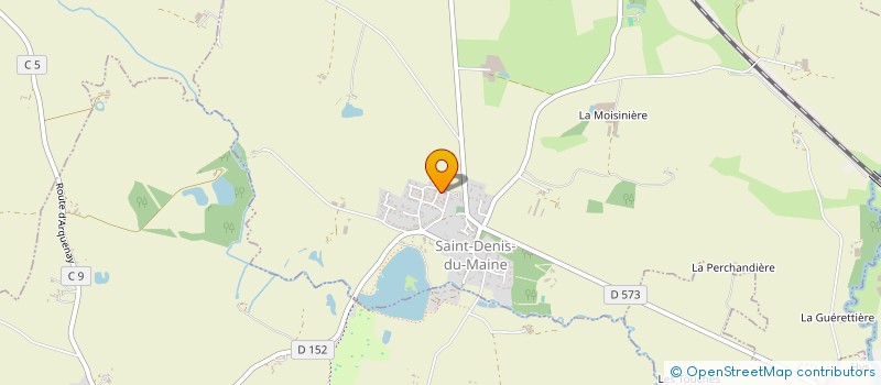 localisation de l'entreprise MONSIEUR PATRICK LAUNAY  SAINT-DENIS-DU-MAINE