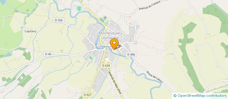 localisation de l'entreprise MONSIEUR PATRICK LAURAC à GENSAC-SUR-GARONNE
