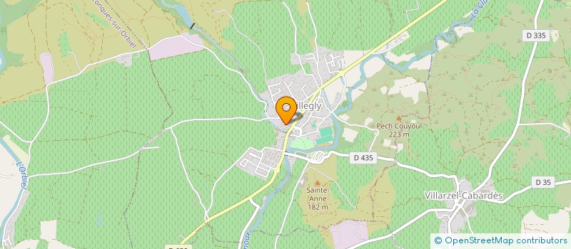 localisation de l'entreprise MONSIEUR PATRICK LAURENCE  VILLEGLY