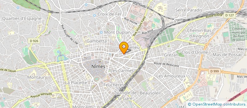 localisation de l'entreprise MONSIEUR PATRICK LAURENS  NIMES