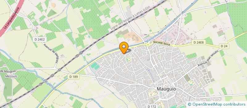 localisation de l'entreprise MONSIEUR PATRICK LAURISSON  MAUGUIO