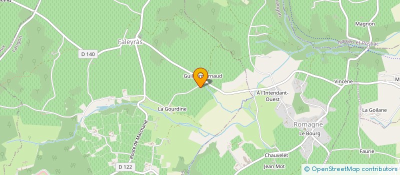 localisation de l'entreprise MONSIEUR PATRICK LAUSEIRO  FALEYRAS