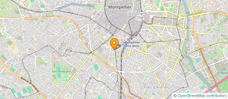 localisation de l'entreprise MONSIEUR PATRICK LAVALLE à MONTPELLIER