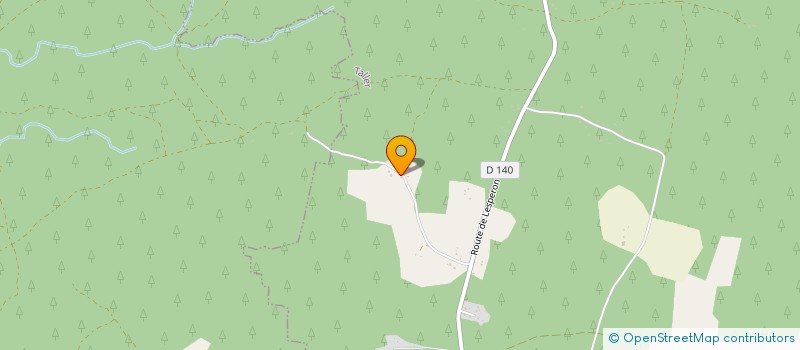 localisation de l'entreprise MONSIEUR PATRICK LAVIGNE  TALLER