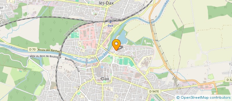 localisation de l'entreprise MONSIEUR PATRICK LAVIGNE à DAX