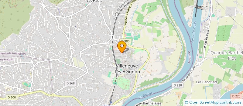 localisation de l'entreprise MONSIEUR PATRICK LE BRAS à VILLENEUVE-LES-AVIGNON