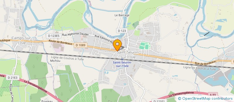 localisation de l'entreprise MONSIEUR PATRICK LE BRENN  CAMPS-SUR-L'ISLE