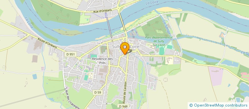 localisation de l'entreprise MONSIEUR PATRICK LE CHEVER  SULLY-SUR-LOIRE