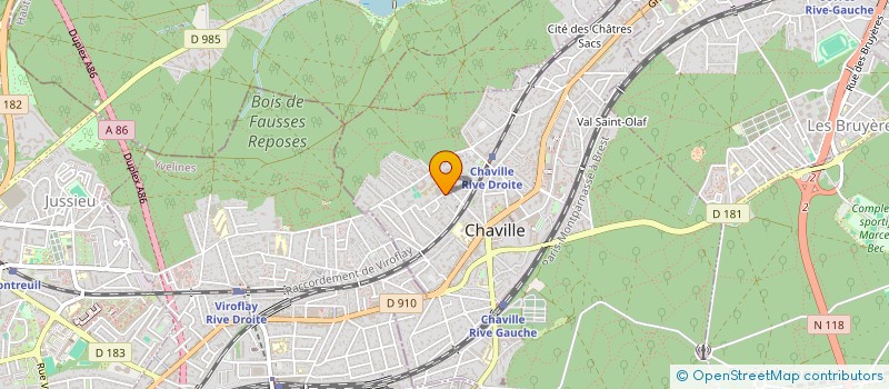 localisation de l'entreprise MONSIEUR PATRICK LE COANT à CHAVILLE