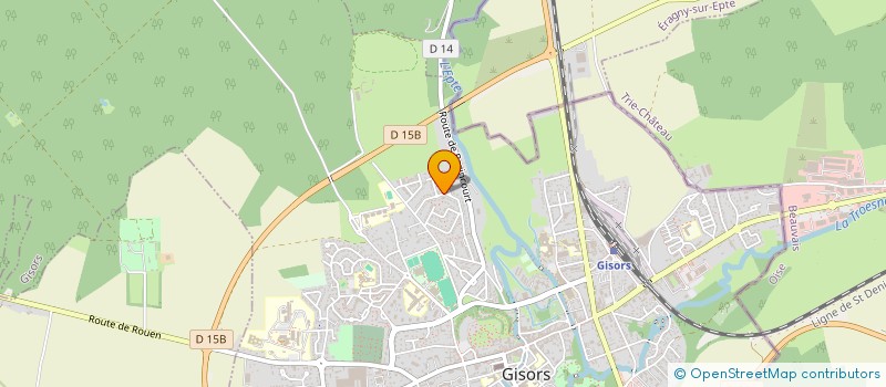 localisation de l'entreprise MONSIEUR PATRICK LE DENMAT  GISORS