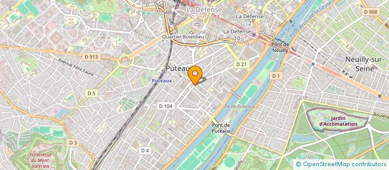 localisation de l'entreprise MONSIEUR PATRICK LE GOUX à PUTEAUX