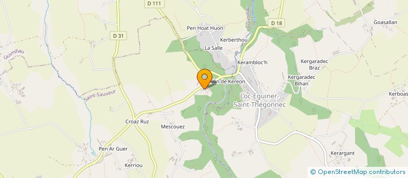 localisation de l'entreprise MONSIEUR PATRICK LE GUEN à SAINT-SAUVEUR