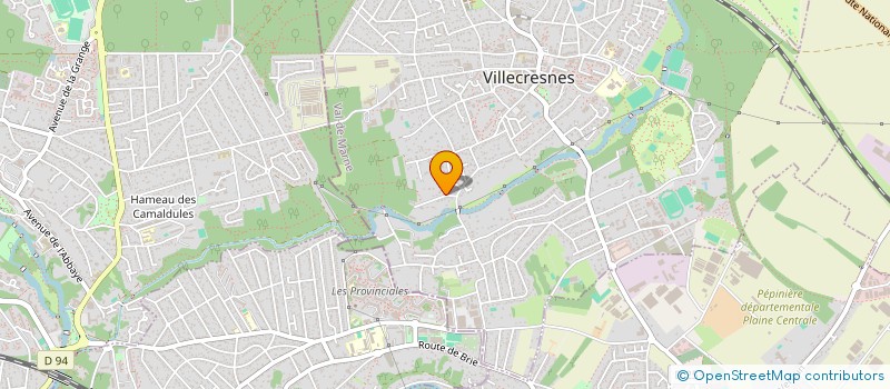 localisation de l'entreprise MONSIEUR PATRICK LE GUILLANT  VILLECRESNES