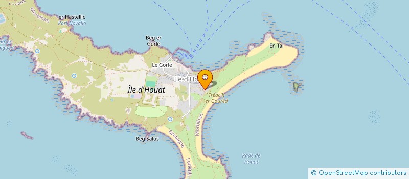 localisation de l'entreprise MONSIEUR PATRICK LE GURUN  ILE-D'HOUAT