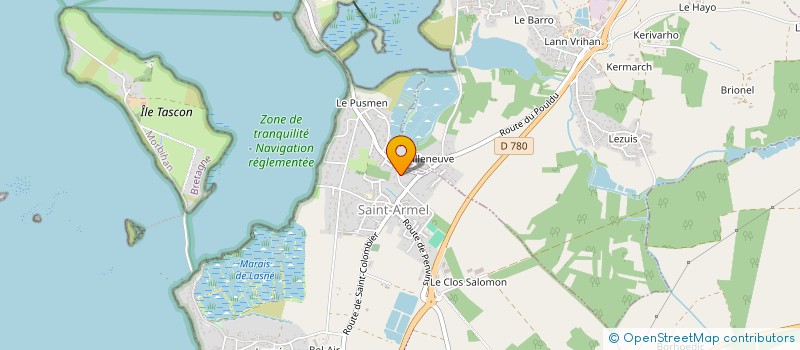 localisation de l'entreprise MONSIEUR PATRICK LE JOUBIOUX  SAINT-ARMEL