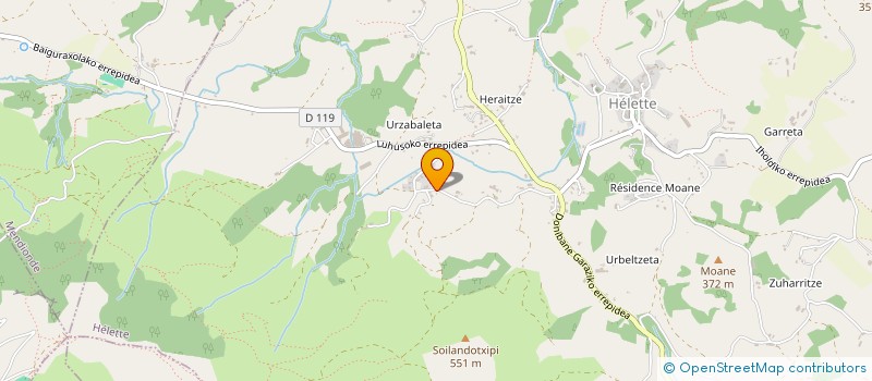 localisation de l'entreprise MONSIEUR PATRICK LE LANDAIS à HELETTE