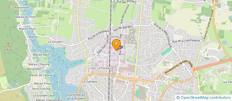 localisation de l'entreprise MONSIEUR PATRICK LE LENDU à LES SABLES D'OLONNE