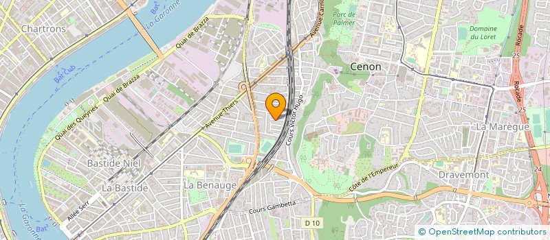 localisation de l'entreprise MONSIEUR PATRICK LE LOUET  CENON