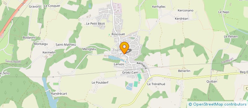 localisation de l'entreprise MONSIEUR PATRICK LE MEUR à TREFFLEAN