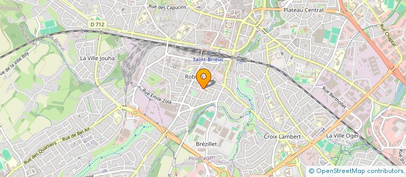 localisation de l'entreprise MONSIEUR PATRICK LE MOY à SAINT-BRIEUC