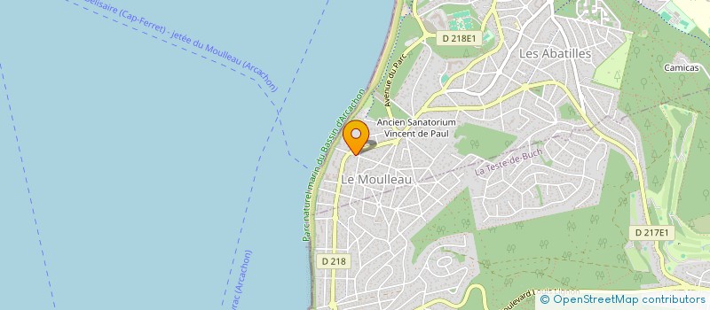 localisation de l'entreprise MONSIEUR PATRICK LE PORT  LEOGNAN