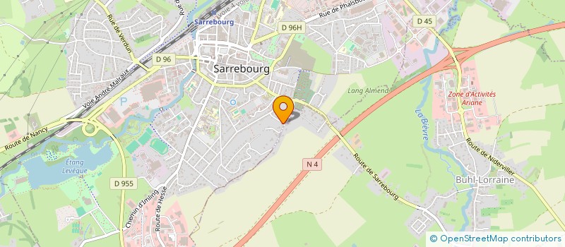 localisation de l'entreprise MONSIEUR PATRICK LE SOLLEU à SARREBOURG