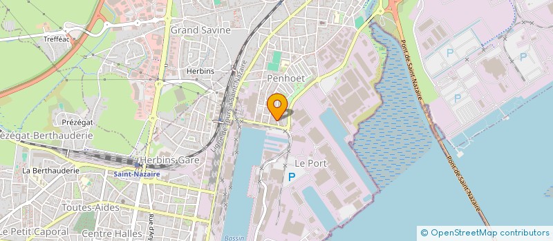 localisation de l'entreprise MONSIEUR PATRICK LE THIEC  SAINT-NAZAIRE