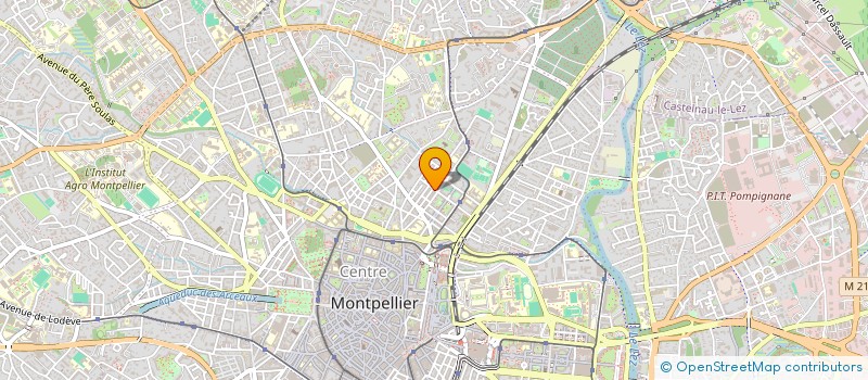 localisation de l'entreprise MONSIEUR PATRICK LE VERGE à MONTPELLIER