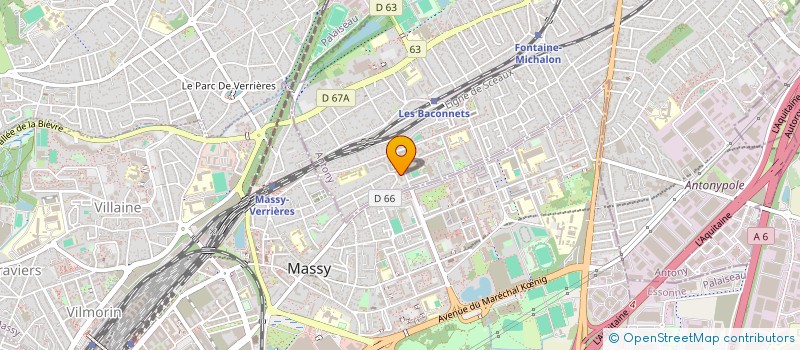 localisation de l'entreprise MONSIEUR PATRICK LEA TITTI  ANTONY