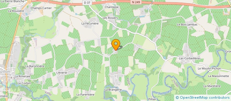 localisation de l'entreprise MONSIEUR PATRICK LEBAS à VALLET