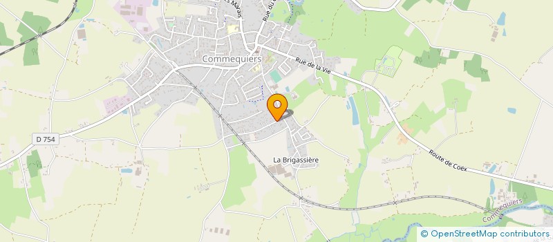 localisation de l'entreprise MONSIEUR PATRICK LEBEAU à COMMEQUIERS