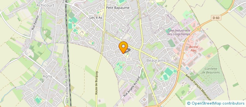 localisation de l'entreprise MONSIEUR PATRICK LEBEL à AGNY