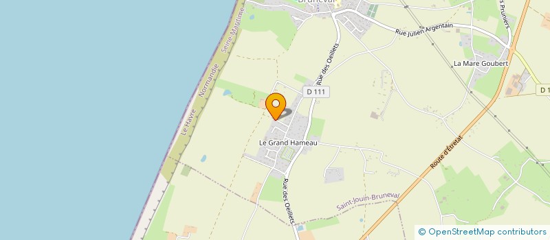 localisation de l'entreprise MONSIEUR PATRICK LECARPENTIER  SAINT-JOUIN-BRUNEVAL